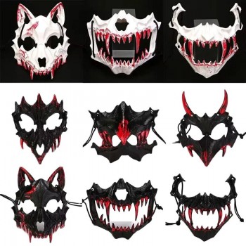 Halloween Dragon Tiger Wolf Skull Carnival Party Masquerade Cosplay Mask