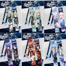 Honkai Star Rail game lanyard strap bells keyrings key chains