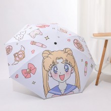 Sailor Moon anime Automatic Sunshade Folding Umbre...