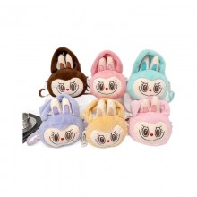 Labubu anime child plush backpack bags