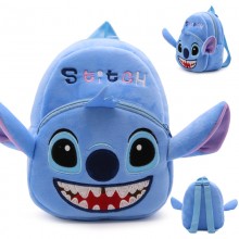 Stitch child plush backpack bag