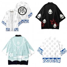 Gintama anime kimono cloak mantle hoodie