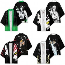 Bleach anime kimono cloak mantle hoodie