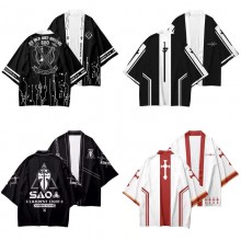 Sword Art Online anime kimono cloak mantle hoodie