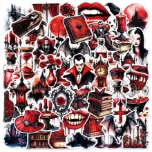 Cool Terror Vampire Graffiti waterproof stickers s...