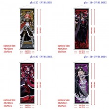 Overlord anime wall scroll wallscrolls 40*120/25*7...
