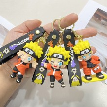 Naruto anime figure doll key chains