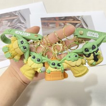 Star Wars Yoda anime figure doll key chains