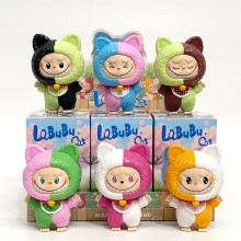 Labubu blind box anime figures(6pcs a set)