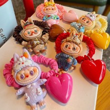 Labubu Hair Ropes Clips Headbands