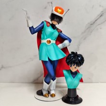 Dragon Ball Super Saiyan Bideru Videl anime figure 2 heads
