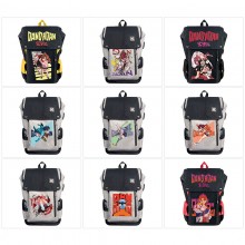Dandadan anime USB nylon backpack school bag