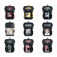 SPY x FAMILY anime USB nylon backpack school bag