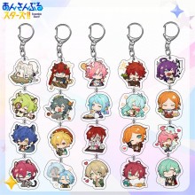 Ensemble Stars anime two-sided acrylic key chains