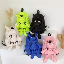Funny Rock Donkey 3D backpack bags