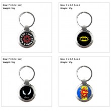 Super Hero Iron Spider-man Super Man Batman keyrin...