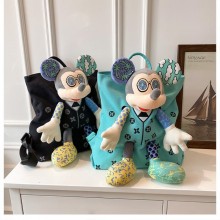 Mickey Canvas Backpack Bags