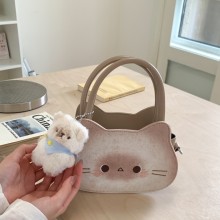 Kawaii Biscuit Cat Bread Kitten Itabag Handbags Sh...