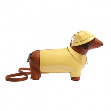Cute Dog Shape Fun Shoulder Crossbody Bag