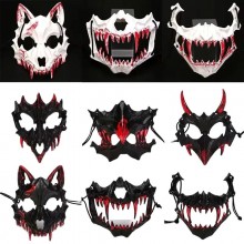 Halloween Dragon Tiger Wolf Skull Carnival Party M...
