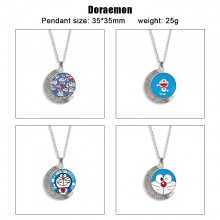 Doraemon anime Two-sided Rotatable Round Crystal N...