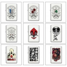 Attack on Titan anime Single-sided Zippo Oil Lighter