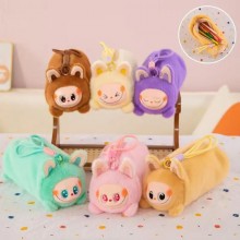 Labubu anime plush pen bag pencil case