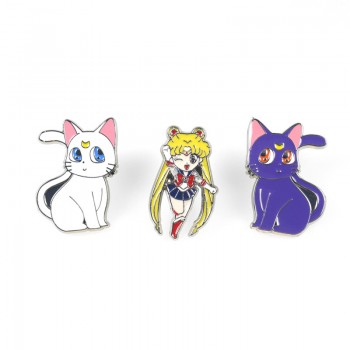 Sailor Moon anime Enamel Alloy Pins Brooches
