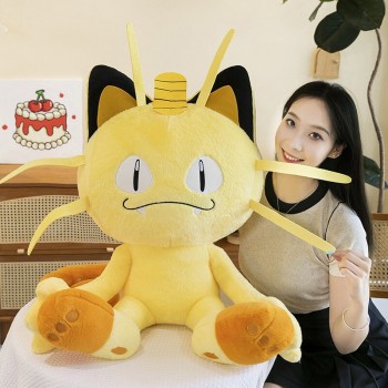 Pokemon Meowth&zwnj; anime plush doll 35/50/70cm