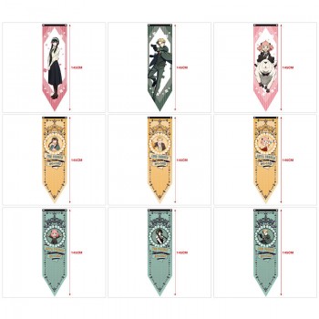 SPY FAMILY anime flags 40*145CM