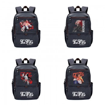 Dandadan anime canvas drawstring backpack bags