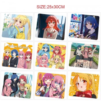 Bocchi The Rock anime mouse pads mats 25x30cm