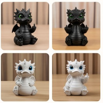 How to Train Your Dragon Toothless Resin Figure Figurine