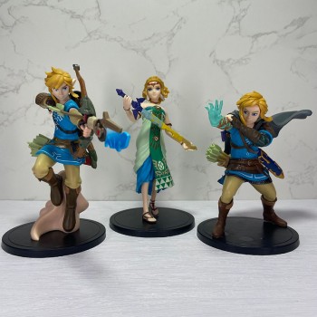 The Legend of Zelda link princess game figure(OPP bag)