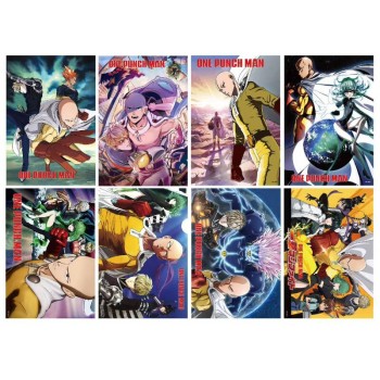 One Punch Man anime posters(8pcs a set)