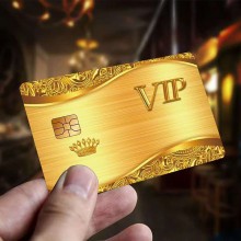 VIP Membership Stickers Film Skin Cover For Credit...