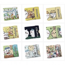 Chiikawa anime snap wallet buckle purse