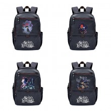Solo Leveling anime canvas drawstring backpack bag...