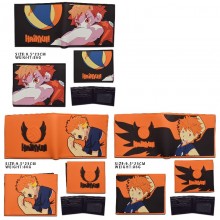 Haikyuu anime PVC silicone wallet