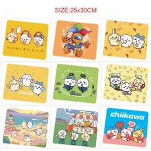Chiikawa anime mouse pads mats 25x30cm