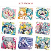Hatsune Miku anime mouse pads mats 25x30cm