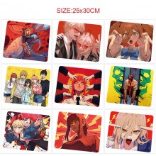 Chainsaw Man anime mouse pads mats 25x30cm