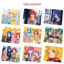Bocchi The Rock anime mouse pads mats 25x30cm