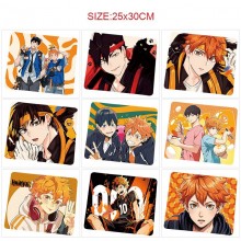 Haikyuu anime mouse pads mats 25x30cm