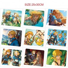 The Legend of Zelda game mouse pads mats 25x30cm