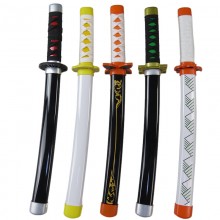 42cm Demon Slayer Samurai Swords Cosplay ABS Nylon...