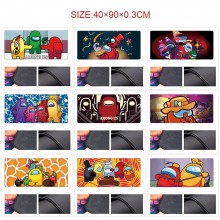 Among Us game big mouse pads mats 90/80/60cm