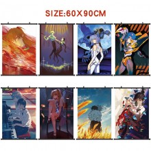 EVA anime wall scroll wallscrolls