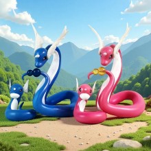 Pokemon Dragonair mini dragon anime figures set