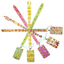 Capybara ID cards holders cases lanyard key chain